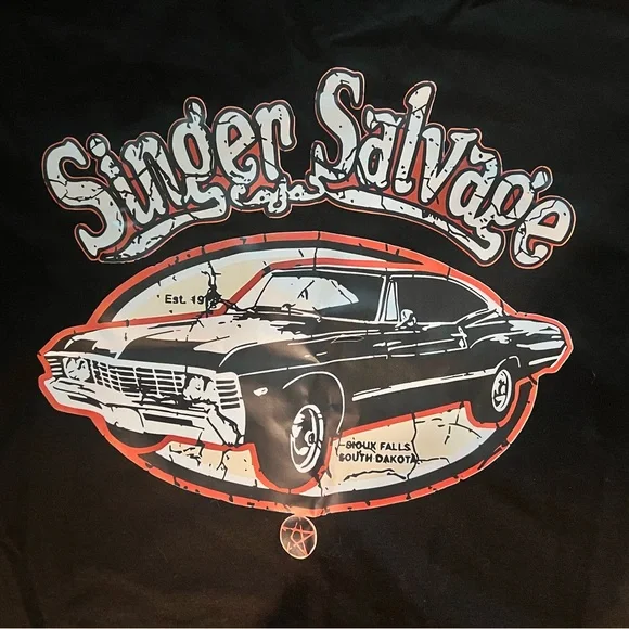 NWOT Singer Salvage Supernatural tshirt - Picture 2 of 4